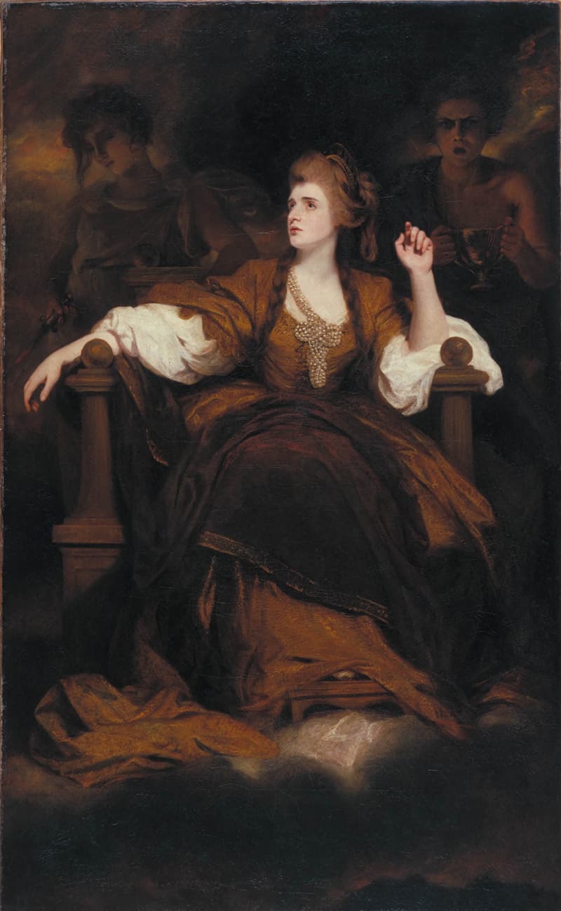 Portrait of Sarah Siddons