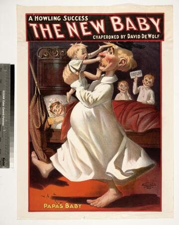 The new baby : a howling success chaperoned by David De Wolf