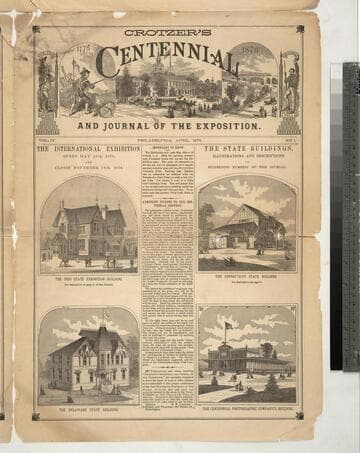 Crotzer’s Centennial and Journal of the Exposition. Philadelphia, April, 1876. Vol. IV. No 1