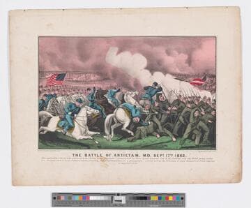 The Battle of Antietam, Md. Sept. 17th 1862