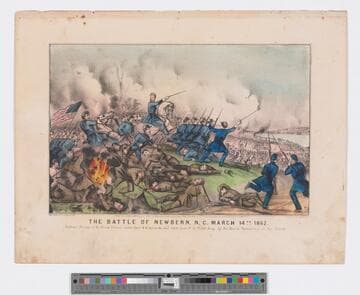 The Battle of Newbern, N.C. March 14th 1862
