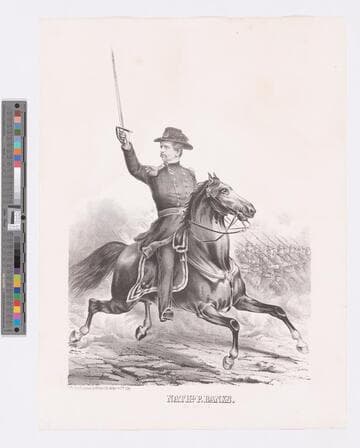 Nathl. P. Banks. Maj. Genl. U.S.A