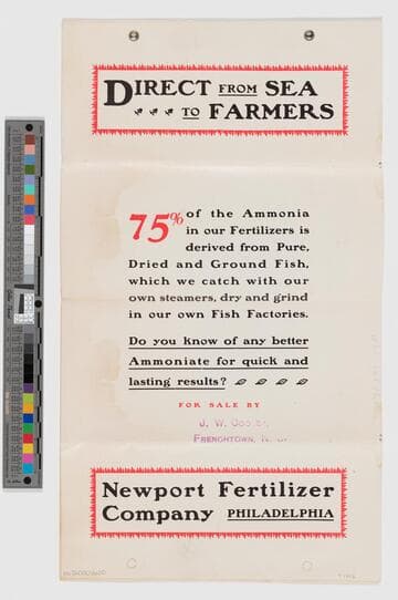 Newport's experimental farm...we stand on the merits of our goods