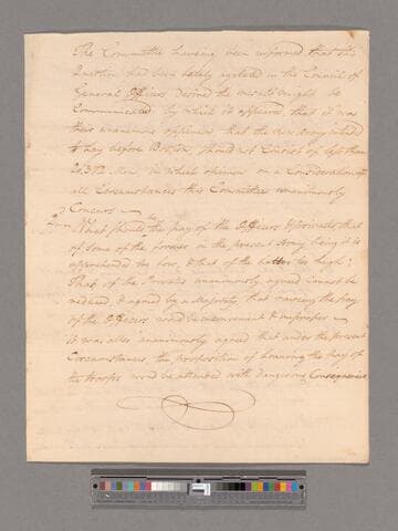 Minutes of Conference of Delegates of the Continental Congress et al with George Washington