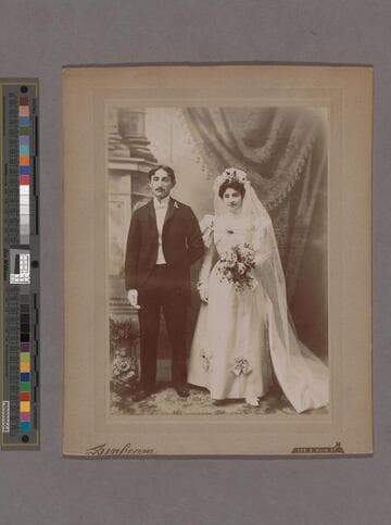 Joseph Fraters, Petra Avila Fraters, their children, and Los Angeles house