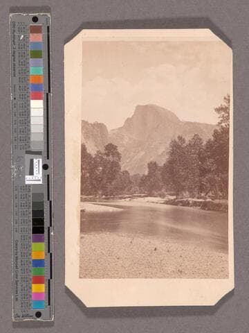 Tisayac; the Half Dome, 5000 ft. Yo Semite