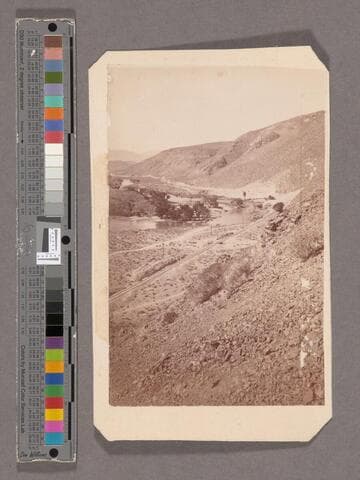 Pleasant Valley, looking West, Lower Canyon of Truckee River