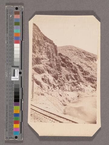 Red Bluffs, Lower Canyon of Truckee, 178 miles from Sacramento