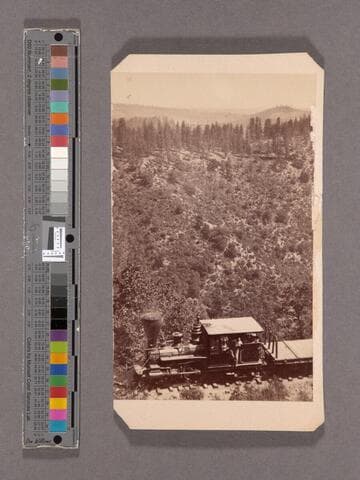 Secret Ravine, Iowa Hill in distance, 61 miles from Sacramento