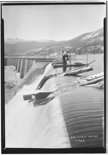 Big Creek, Florence Lake Dam