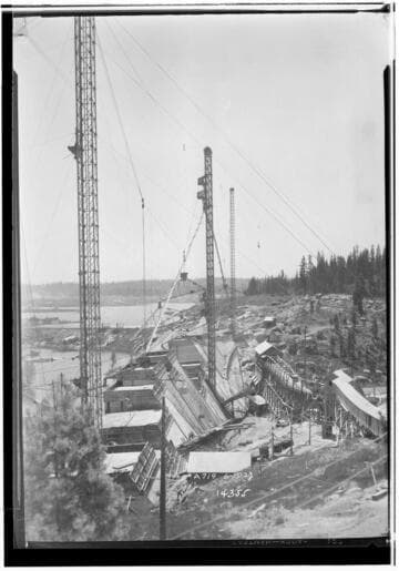 Big Creek, Shaver Lake Dam
