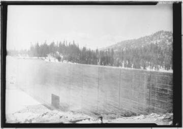 Big Creek, Shaver Lake Dam