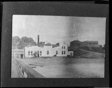The old Santa Monica Steam Plant