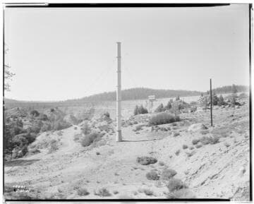Big Creek Huntington Lake Dams - Dam #2 - lower face