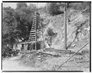 Eagle-Bell Transmission Line - Forest Fire above Altadena