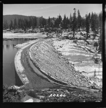 Big Creek, Huntington Lake Dams - Dam 3