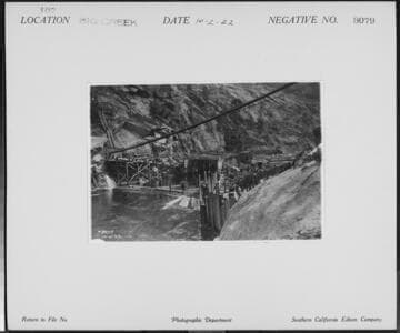 Big Creek Powerhouse #3 - Damsite Dam #6