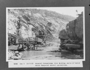 Big Creek Powerhouse #3 - Dam site for Dam #6