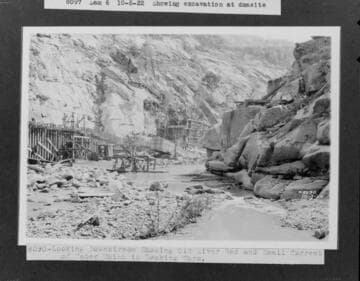 Big Creek Powerhouse #3 - Dam site for Dam #6