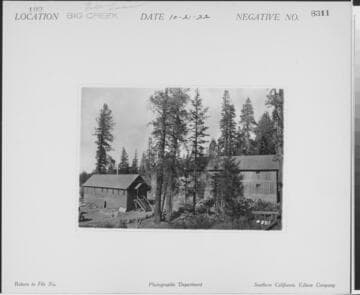 Big Creek, Florence Lake Dam