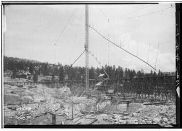 Big Creek, Florence Lake Dam