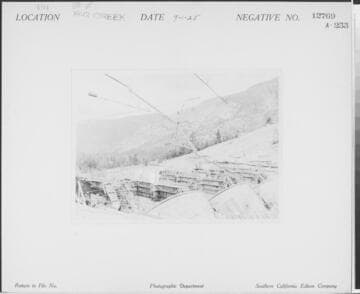 Big Creek, Florence Lake Dam