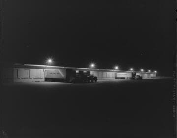Night lighting at Stater Bros