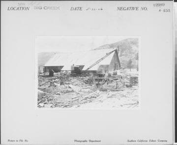 Big Creek, Florence Lake Dam