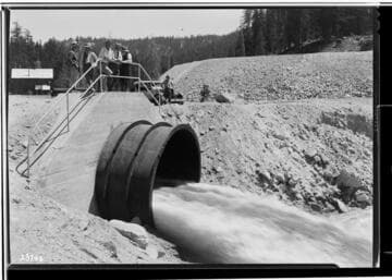 Big Creek, Florence Lake Dam