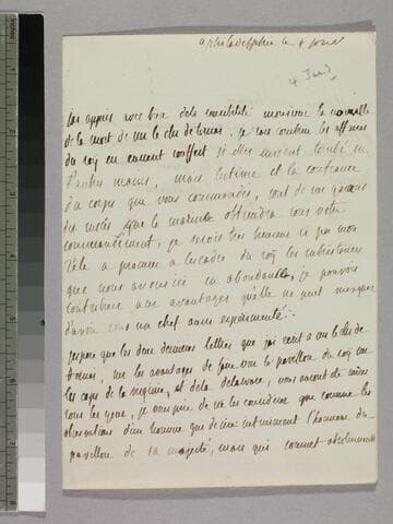 Letter : Philadelphia, to Charles-René-Dominique Sochet Destouches, 1781 January 4