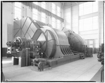 Rector Substation - interior