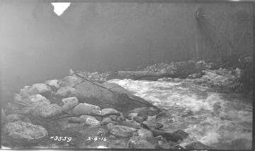 Mill Creek 1, 2&3 Powerhouse - results of storm on 1