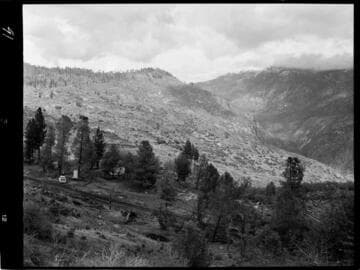 Big Creek - Mammoth Pool - Pioneering access road to Powerhouse