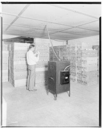 H1.1 - Heavy Duty Industrial misc. - Heater in Orange Packing House