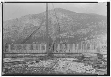Big Creek, Florence Lake Dam