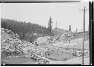 Big Creek, Shaver Lake Dam