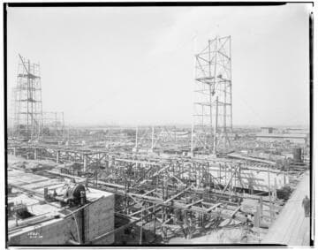 Long Beach Steam Station, Plant #3 - Switch Garden and Take-off Towers