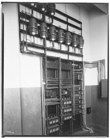 Lighthipe Substation - Telephone switchboard