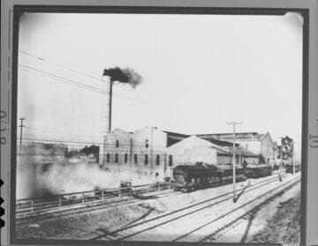 Pacific Electric Railway's Vineyard Steam Plant
