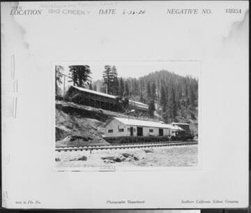 Big Creek PH #2 - Warehouse and Messhall