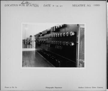 Colton Substation - Interior