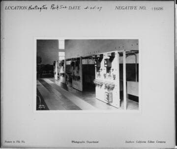 Huntington Park Substation - Interior