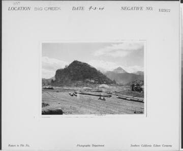 Big Creek, Florence Lake Dam