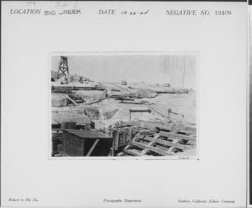 Big Creek, Florence Lake Dam