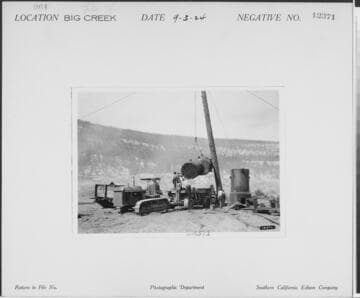 Big Creek, Florence Lake Dam