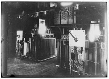 The interior of the old Lindsay Substation