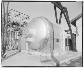 San Antonio Substation - Condenser - close-up