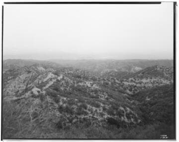 Big Creek Transmission Line - Over hills in back of Saugus Substation