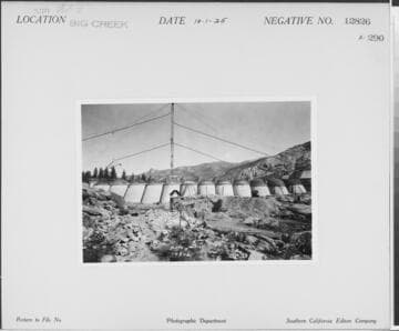 Big Creek, Florence Lake Dam