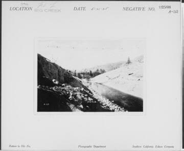 Big Creek, Florence Lake Dam